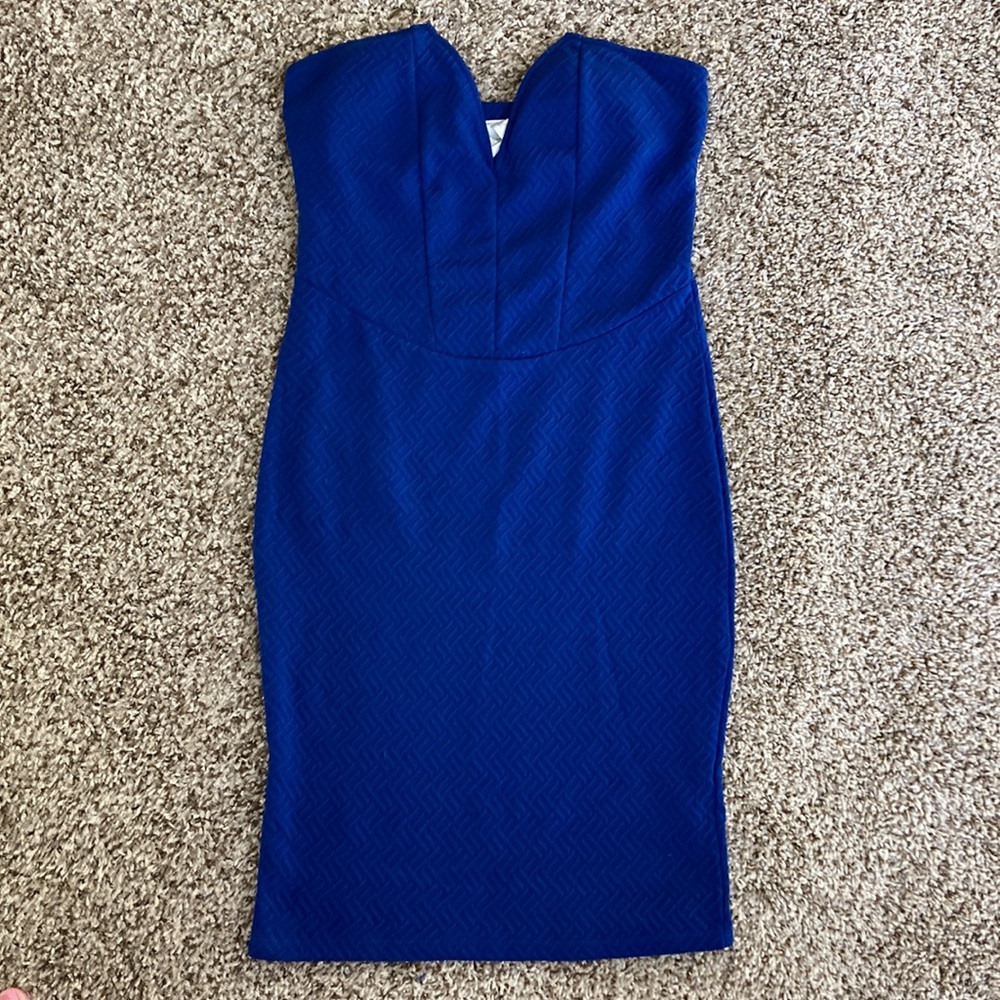 Royal Blue Dress